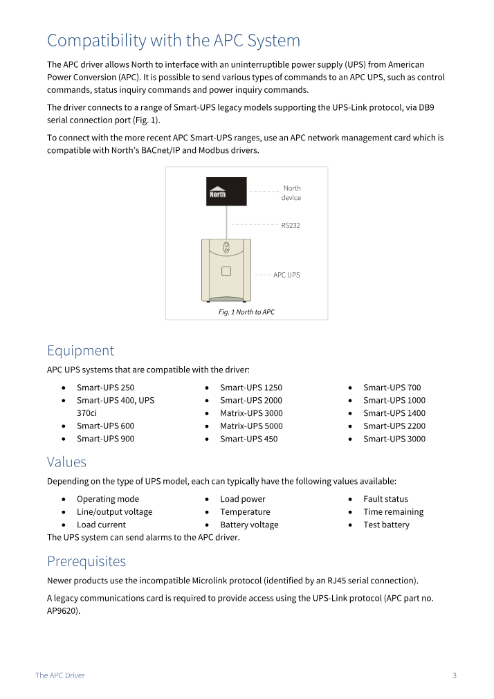 Preview thumbnail of page 3 of the APC Driver Manual PDF document.